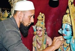Bengaluru-based Saddam Hussein keeps Ram temple clean ahead of Ram Navami Rajajinagar temple