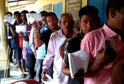 Voting visuals in asam shonitpur