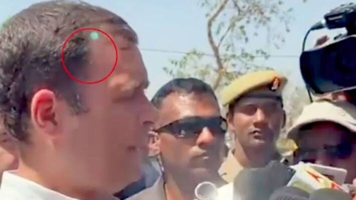 Laser Pointed At Rahul Gandhi, Alleges Congress; Phone Light, Says Centre Laser Pointed At Rahul Gandhi, Alleges Congress; Phone Light, Says Centre