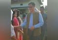 Kiren Rijiju exercises franchise, interacts with voters