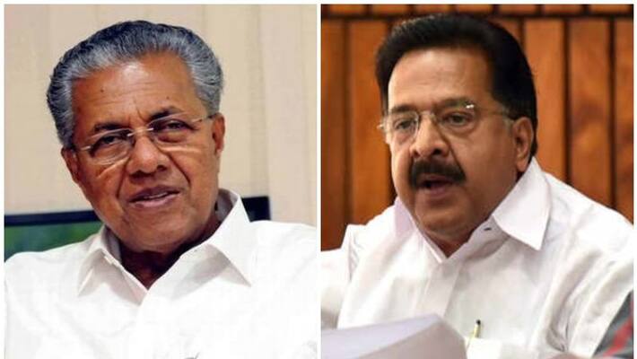 ramesh chennithala against pinarayi vijayan on emcc fisheries controversy ramesh chennithala against pinarayi vijayan on emcc fisheries controversy