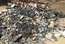 Costly medicine burnt in Rampur Uttar Pradesh