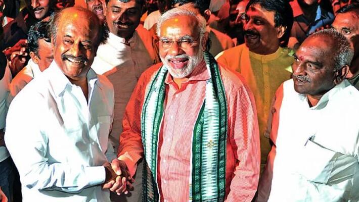 Prime minister Modi thank to super star Rajini Prime minister Modi thank to super star Rajini