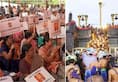 Ayyappa devotees fight for Sabarimala activists; LDF, UDF term it poll code violation