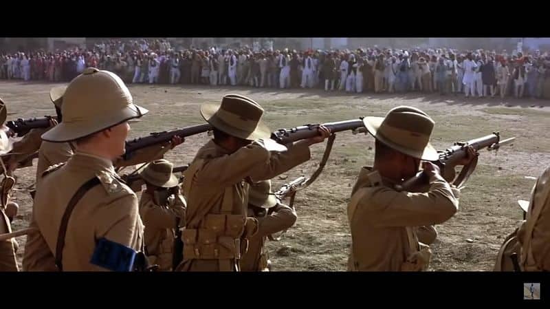 Gandhi (1982): A moving speech and brutal, shocking incident, this scene is probably the closest re-enactment of the tragedy the world will ever see.