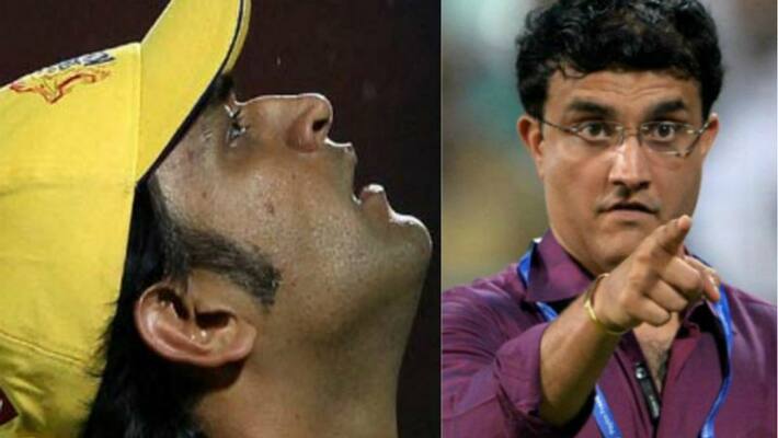 ganguly supports csk skipper ms dhoni ganguly supports csk skipper ms dhoni