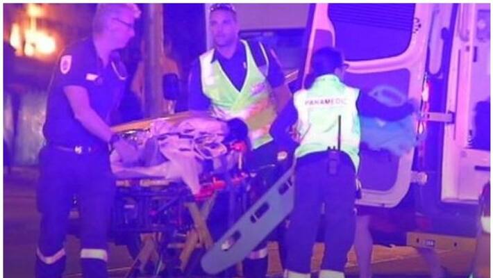 Firing in front of the night club in Melbourne Two injured Firing in front of the night club in Melbourne Two injured