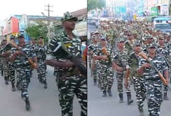 Ahead of polls, paramilitary forces conduct flag march in Ramanathapuram