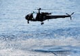 Indian Navys helicopter ditched at sea crew members safe