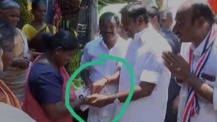 Edappadi palaniswami gives cash issue Edappadi palaniswami gives cash issue