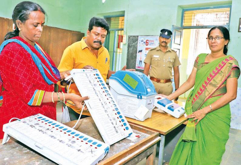 Election starts in tamil nadu