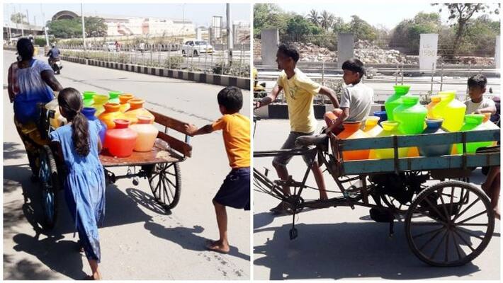 children helps their parents even in summer holidays too children helps their parents even in summer holidays too