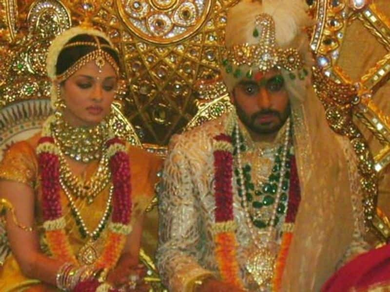 Happy anniversary Aishwarya Rai, Abhishek Bachchan: Check out their 13