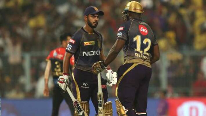 russell and rana amazing play against rcb but finally kkr lost match russell and rana amazing play against rcb but finally kkr lost match