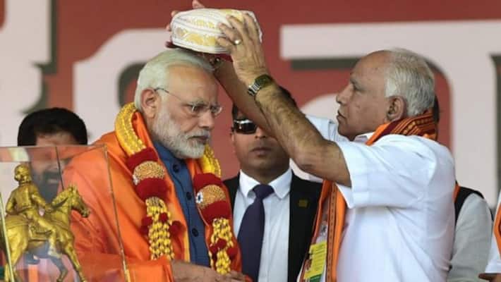 Karnataka Floods PM Modi talk with CM BS Yediyurappa mah Karnataka Floods PM Modi talk with CM BS Yediyurappa mah