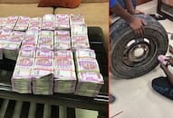 Ahead phase 2 polls Karnataka Income tax officials seize crores stashed vehicle