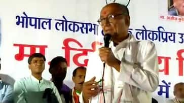 Biggest Self goal by Congress leader Digvijay Singh during election rally in Bhopal