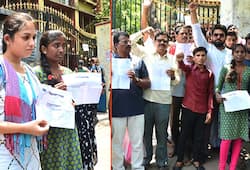 Telangana Inter Board result goof up; Students, parents stage protest