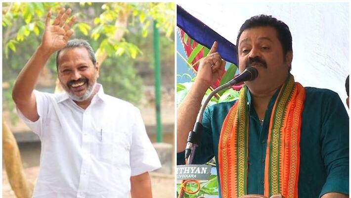 Rajaji Mathew Thomas against suresh gopi Rajaji Mathew Thomas against suresh gopi