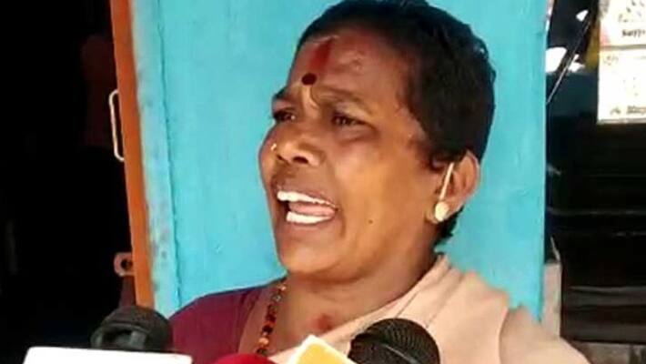 theni ADMK woman return her money to party members theni ADMK woman return her money to party members