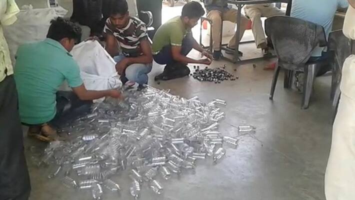 police seized of counterfeit liquor in puducherry police seized of counterfeit liquor in puducherry