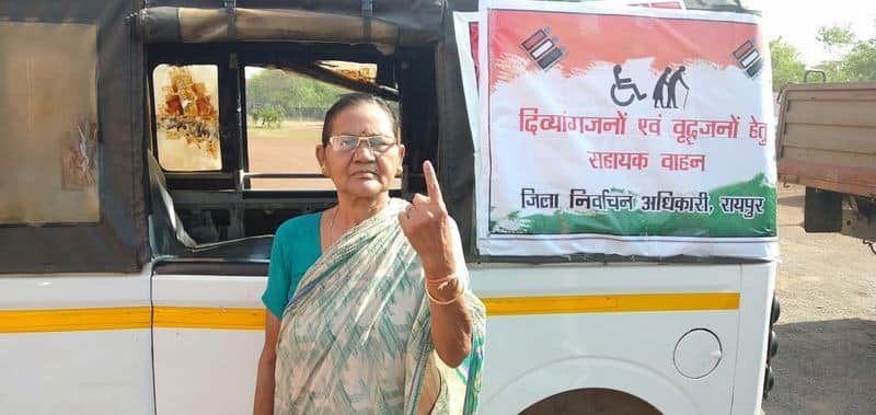Election commission of India has arranged various facilities for senior citizens. ECI has also provided ferry facilities for differently abled and senior citizens.