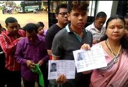 Elections 2019 Huge enthusiasm among voters as polling for 3rd phase begins in Assam Tripura