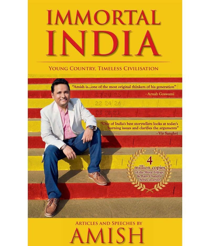 Immortal India: Young Country, Timeless Civilisation by Amish Tripathi: “Ajanaabhavarsh. Bharat. Hindustan. India. The names may change, but the soul of this great land is immortal,” says a review. Amish explains India through a series of articles, speeches and debates. He employs his comprehensive understanding of religion, mythology, tradition, history and governance to in this book.