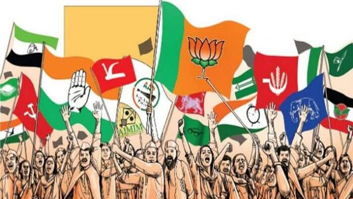 BJP Got rs 614.53 Crore As Contributions Last Year, Congress 95.46 Crores BJP Got rs 614.53 Crore As Contributions Last Year, Congress 95.46 Crores