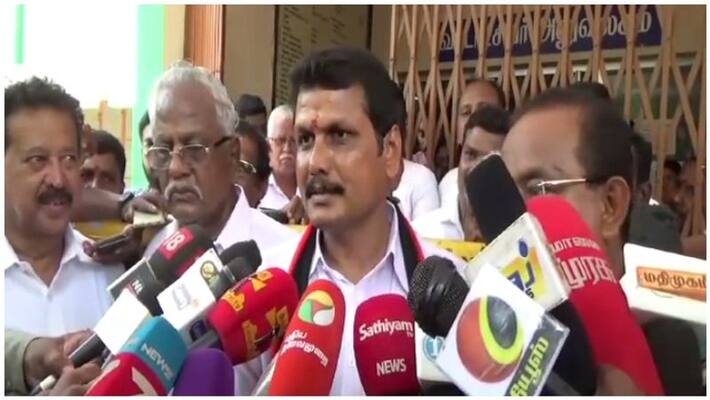 Minister Senthil balaji said Salem Steel Plant is working on setting up a 500 bed COVID-19 treatment facility Minister Senthil balaji said Salem Steel Plant is working on setting up a 500 bed COVID-19 treatment facility