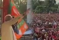 WATCH: Massive crowd cheering for Modi at Bengal Ranaghat