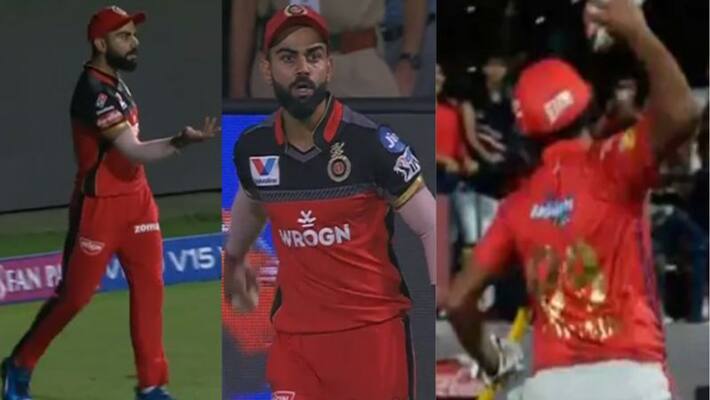 kohlis bizarre wicket celebration makes ashwin angry video kohlis bizarre wicket celebration makes ashwin angry video
