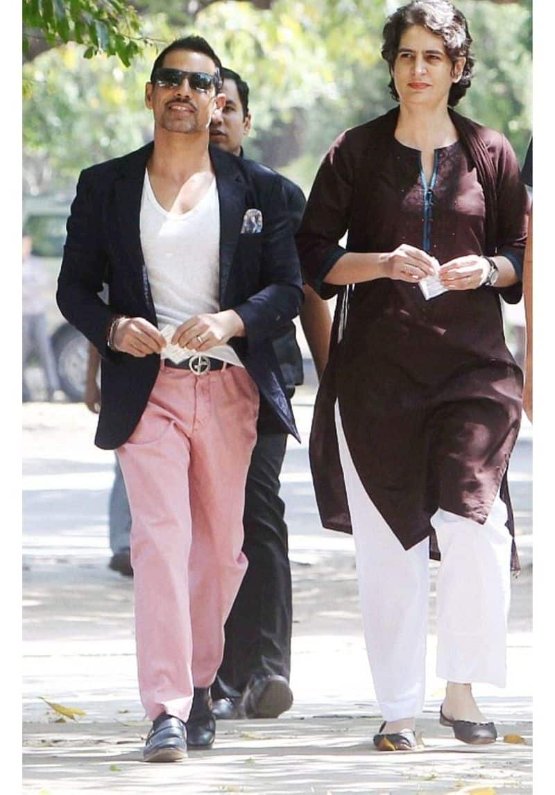 Robert Vadra's voting outfit for the Lok Sabha elections 2014 made headlines. Many clamoured for the fashion police to take notice of it, all courtesy the pink pants.