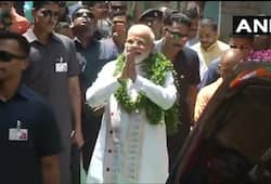 In pics: PM Modi visits Kaal Bhairav Temple in Varanasi before filing nominations