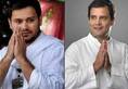 Rahul Gandhi and Tejashwi Yadav may share first political rally in bihar