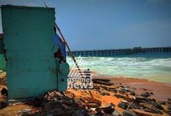 Yellow alert issued Kerala 4 districts houses damaged Thiruvananthapuram