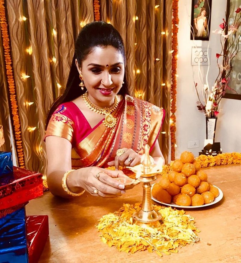 ಹಬ್ಬದ ಸಂಭ್ರಮದಲ್ಲಿ ಅನು ಪ್ರಭಾಕರ್