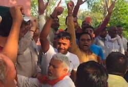 BJP candidate threaten to villagers in sonipat to give vote to BJP