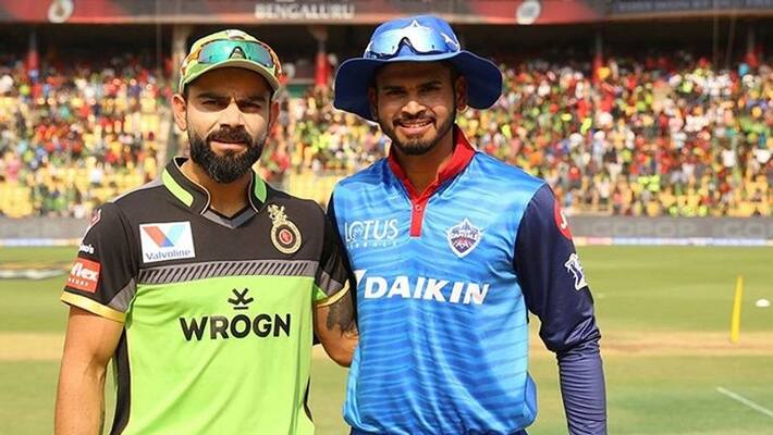 RCB vs Delhi capitals predicted playing 11 for 19th league match duabi ckm RCB vs Delhi capitals predicted playing 11 for 19th league match duabi ckm