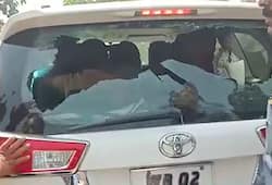 Asansol boils: Babul Supriyo's car attacked by 'TMC cadres'