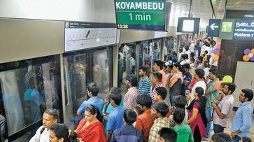 85.50 lakh passengers traveled by metro in the month of October tvk 85.50 lakh passengers traveled by metro in the month of October tvk