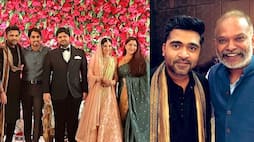 Suriya to Latha Rajinikanth: Celebs attend Simbu's brother Kuralarasan's wedding reception [Photos]