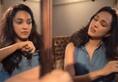Kiara advani cop her hair by herself on camera and share video
