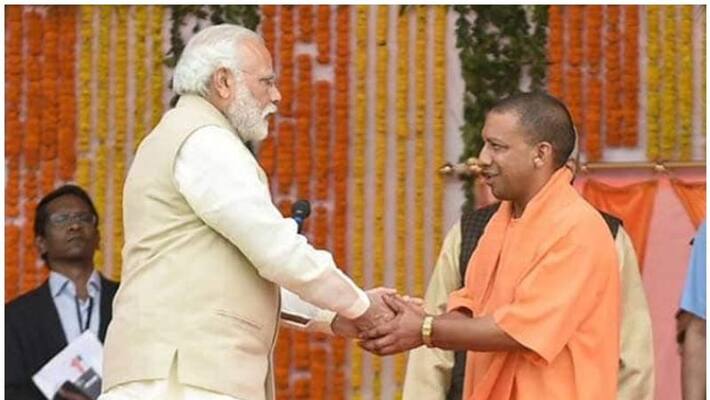 Double Engine Government's Double Benefits; PM Modi Praises Yogi Adityanath government Double Engine Government's Double Benefits; PM Modi Praises Yogi Adityanath government