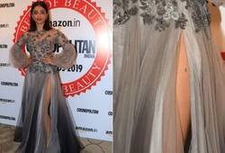Radhika Apte flaunts tattoo in bold thigh-high slit gown (In Pics)