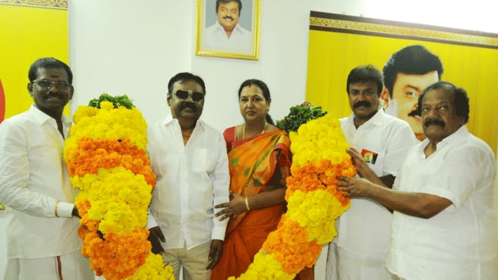 Vijayakanth to open his mouth in his wife's home ..? Action taken by Premalatha ..!