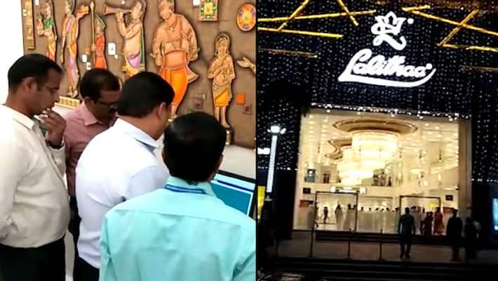 Gold ornaments stolen from hyderabad Lalitha jewellery store Gold ornaments stolen from hyderabad Lalitha jewellery store