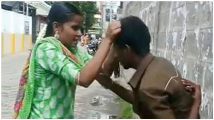 Wife who breathed herself with her spoon Wife who breathed herself with her spoon