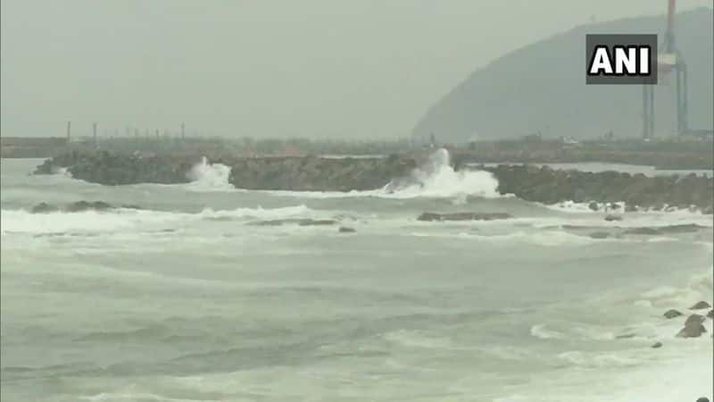 Visuals showing strong winds hitting Visakhapatnam as Cyclone Fani makes landfall in Odisha's Puri.