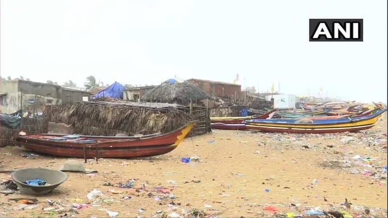 Fishermen in Penthakata village leave their houses for relief centres. The sea condition will be phenomenal over Southwest Bay and adjoining southeast and westcentral Bay of Bengal, Odisha, off north Tamilnadu, Puducherry and south Andhra Pradesh Coasts, said India Meteorological Department.